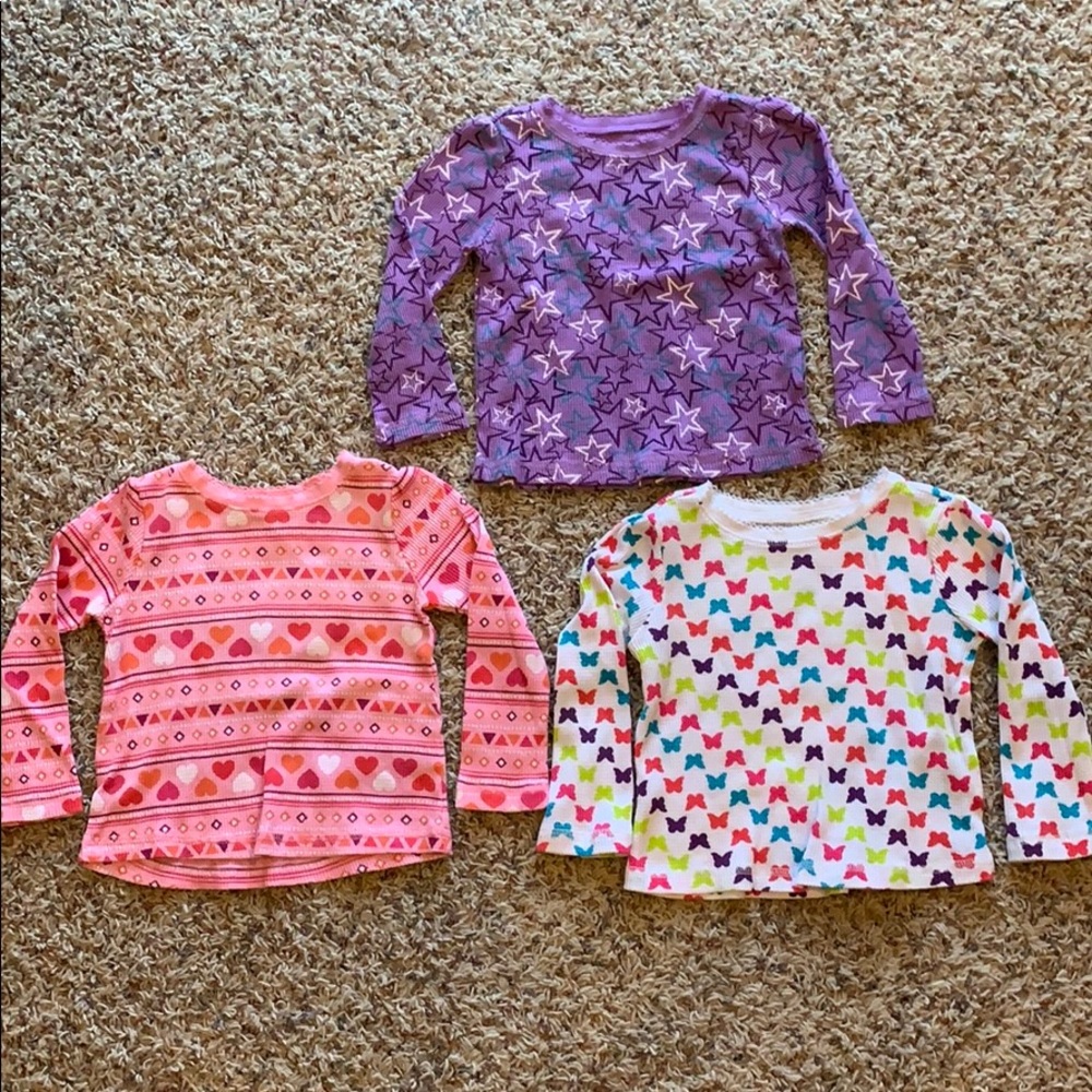 Peanut & Ellie | 3 long sleeve T-shirts | 3t